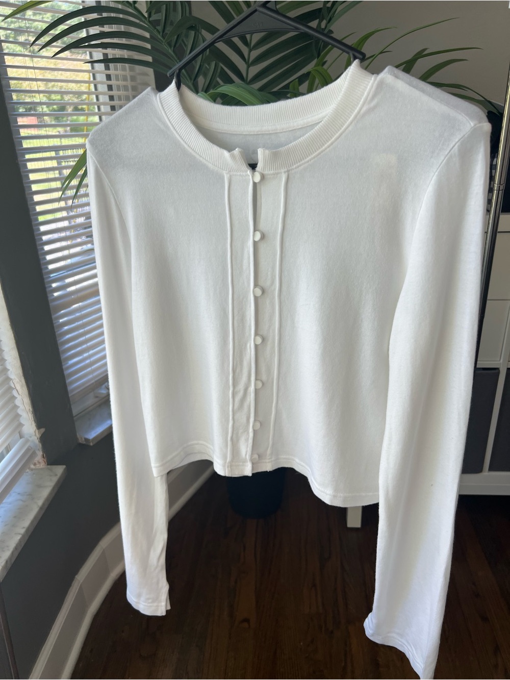 Aerie Pointelle Cardi T-Shirt